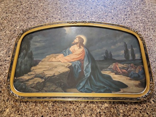 Jesus praying garden - jesus,