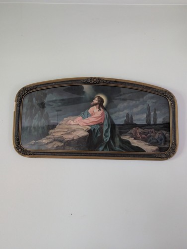 Jesus praying garden - jesus,