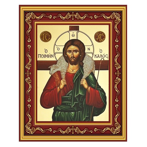 Good shepherd greek byzantine - good,