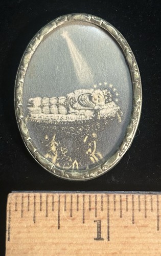 Vtg infant jesus manger - infant, in